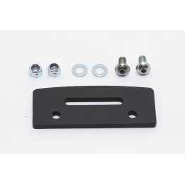 Support de montage Highsider pro pour éclairage de plaque - noir - à l'unité