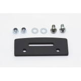 Support de montage Highsider pro pour éclairage de plaque - noir - à l'unité