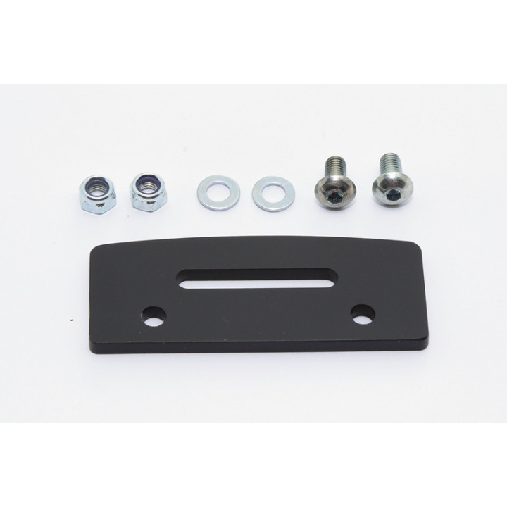 Support de montage Highsider pro pour éclairage de plaque - noir - à l'unité