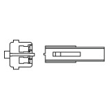 Câble adaptateur Highsider smart clignotant - Honda 04+