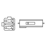 Câble adaptateur Highsider smart clignotant - Honda/Kawasaki