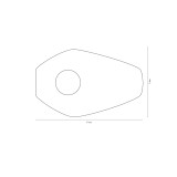 Plaques de montage Highsider smart Indy 207-146 | Oxmoto