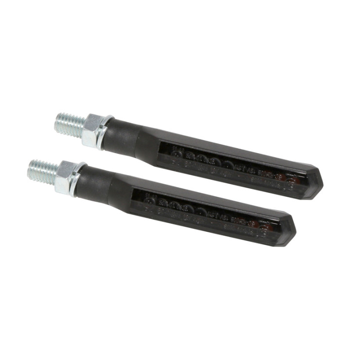 Clignotant séquentiel LED Highsider smart Run-TS homologué - verre fumé - la paire