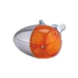 Clignotant Highsider smart Bullet Light 1 homologué - verre orange - l'unité