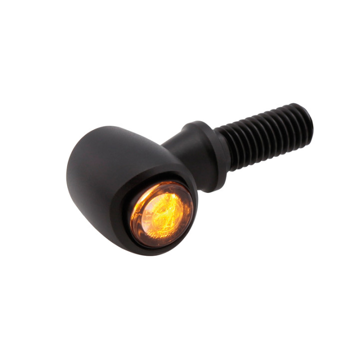 Clignotant LED Highsider pro Nova homologué - verre fumé - la paire