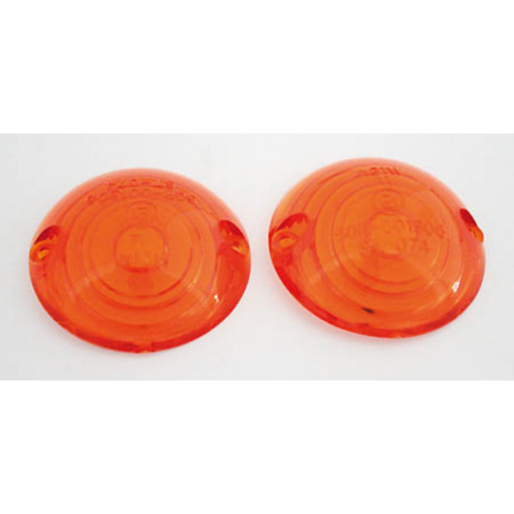 Verres de rechange clignotants Highsider smart Ochsenaugen - jaune