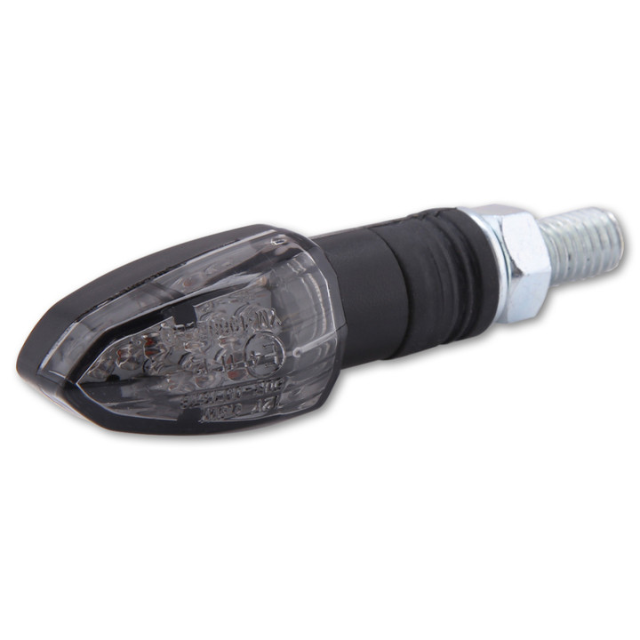 Clignotant LED Highsider smart Lizzard homologué - verre fumé - la paire