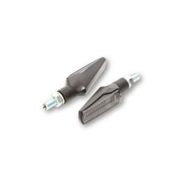 Clignotant LED Highsider smart Fineline homologué - verre fumé - la paire