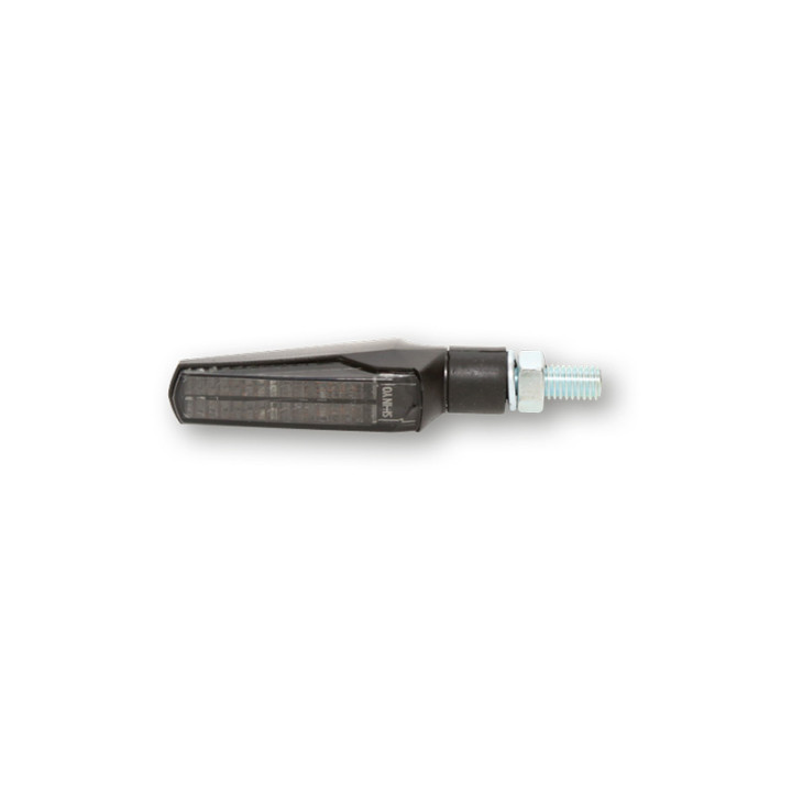 Clignotant LED Highsider smart Fineline homologué - verre fumé - la paire