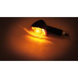 Clignotant Highsider smart Little Duke homologué - verre orange - la paire