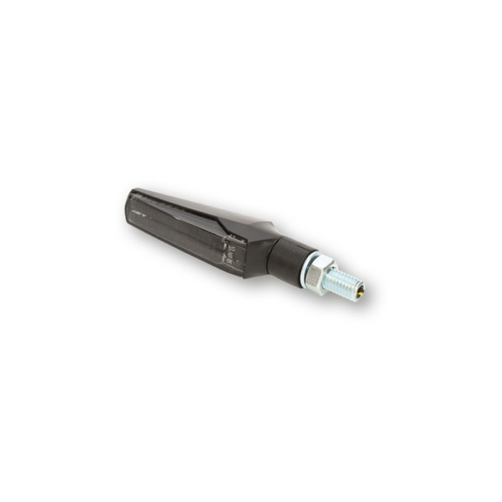 Clignotant/feu de position LED Highsider smart Fineline 2en1 homologué - verre fumé - la paire