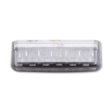 Clignotant LED embout de guidon Highsider smart Shorty homologué - verre fumé - la paire