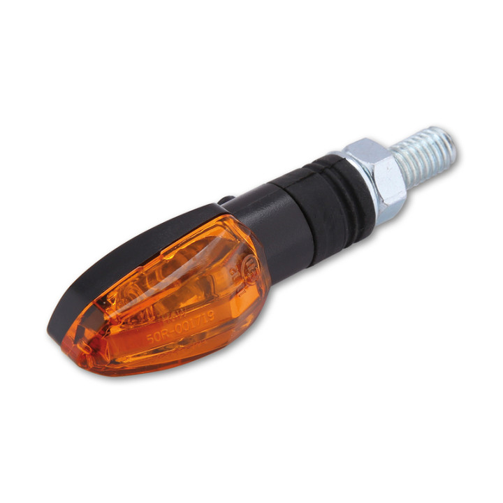 Clignotant Highsider smart Lizzard homologué - verre orange - la paire