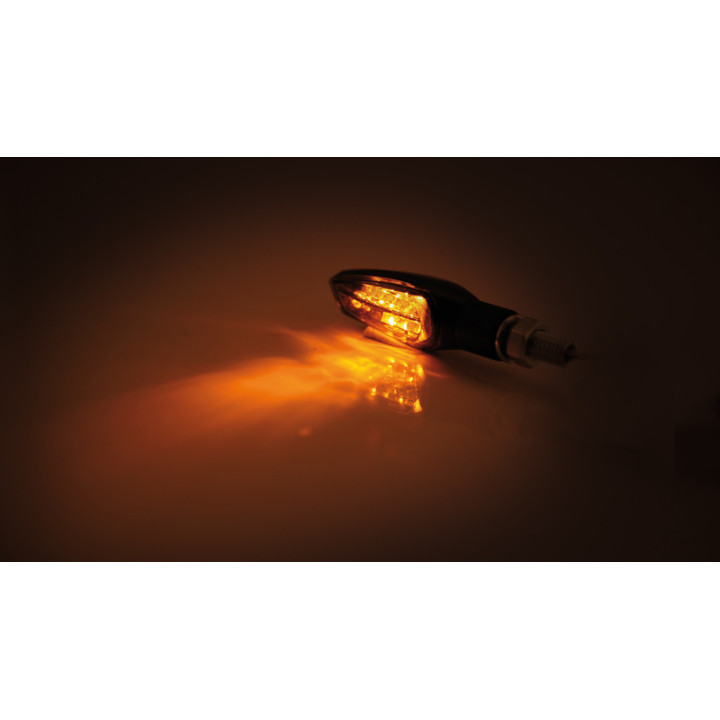 Clignotant LED Highsider smart Nova homologué - verre fumé - la paire