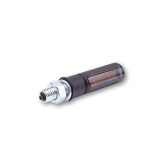 Clignotant LED Highsider pro Conero Black Edition homologué - verre fumé - la paire