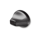 Clignotant LED embout de guidon Highsider pro Stealth-X Flight homologué - verre fumé - la paire