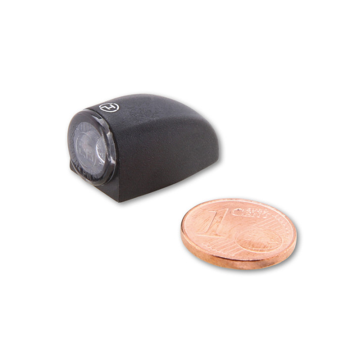 Clignotant LED Highsider pro Proton Three homologué - verre fumé - la paire