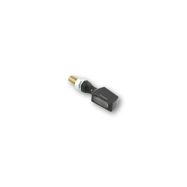 Clignotant LED Highsider pro Surface homologué - verre fumé - la paire