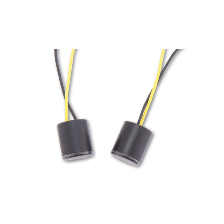 Clignotant LED Highsider pro Proton Module homologué - verre fumé - la paire