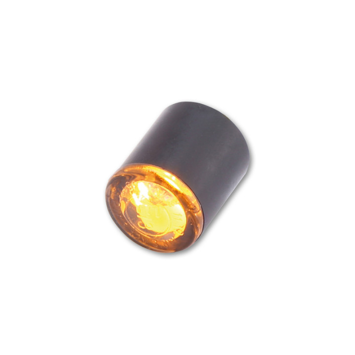 Clignotant LED Highsider pro Proton Module homologué - verre fumé - la paire