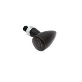 Clignotants LED Highsider pro Montana Bullet – noir mat – la paire