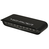 Clignotants LED Highsider pro - Stripe - noir/translucide - homologué E - la paire