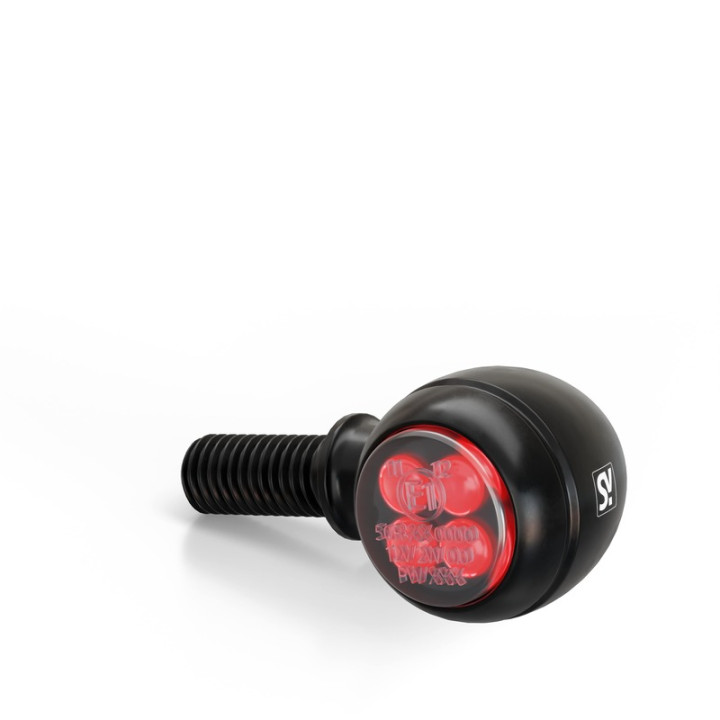 Feu arrière/clignotant Highsider smart Circula-S 3en1 homologué - verre fumé - la paire