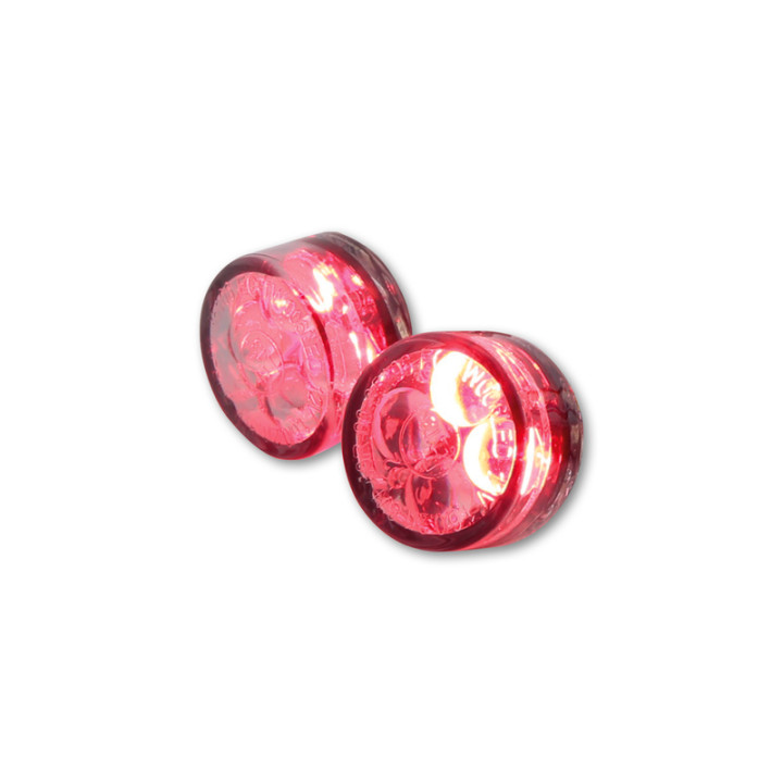 Feu arrière/clignotant LED Highsider smart Module Sixteen 3en1 homologué - verre fumé - la paire