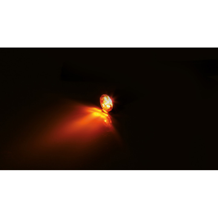 Feu arrière/clignotant LED Highsider pro Proton Three 3en1 homologué - verre fumé - la paire