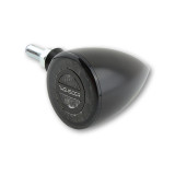Feux arrière/clignotants LED Highsider pro - Rocket Bullet - noir/fumé - 3en1 - homologué E - la paire