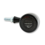 Feux arrière/clignotants LED Highsider pro - Rocket Bullet - noir/fumé - 3en1 - homologué E - la paire