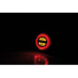Feux arrière/clignotants LED Highsider pro - Rocket Bullet - noir/fumé - 3en1 - homologué E - la paire