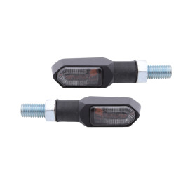 Clignotant LED Highsider smart Namiko-TS homologué - verre fumé - la paire