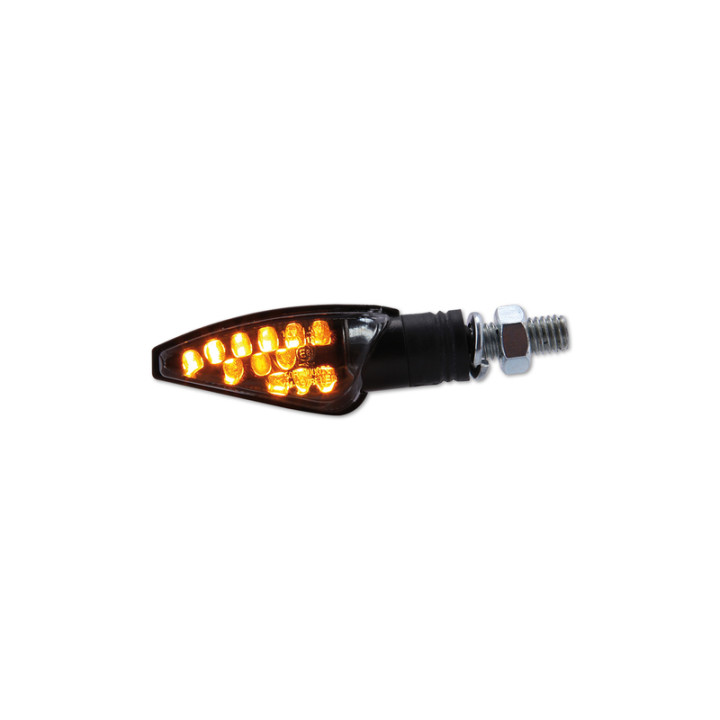 Clignotant LED Highsider smart Toledo homologué - verre fumé - la paire