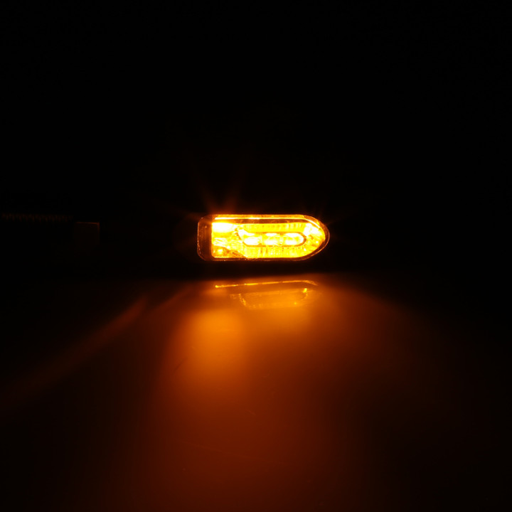 Clignotant LED Highsider smart Namiko-TS homologué - verre fumé - la paire