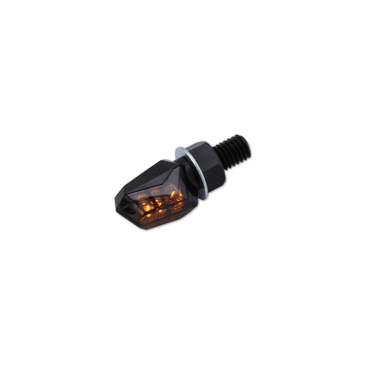Clignotant LED Highsider smart Tiny homologué - verre fumé - la paire