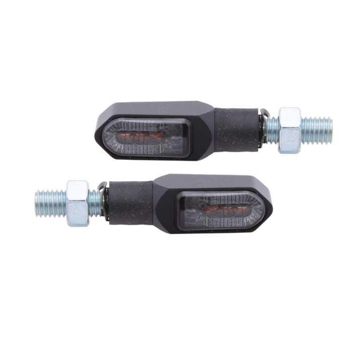 Clignotant/feu de position LED Highsider smart Namiko-TS 2en1 homologué - verre fumé - la paire