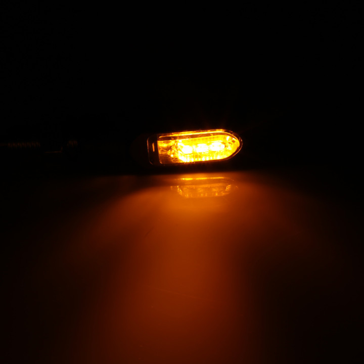 Clignotant/feu de position LED Highsider smart Namiko-TS 2en1 homologué - verre fumé - la paire