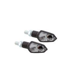 Clignotant LED Highsider smart Shield-TS homologué - verre fumé - la paire