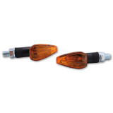 Clignotant Highsider smart Peak homologué - verre orange - la paire 203-894