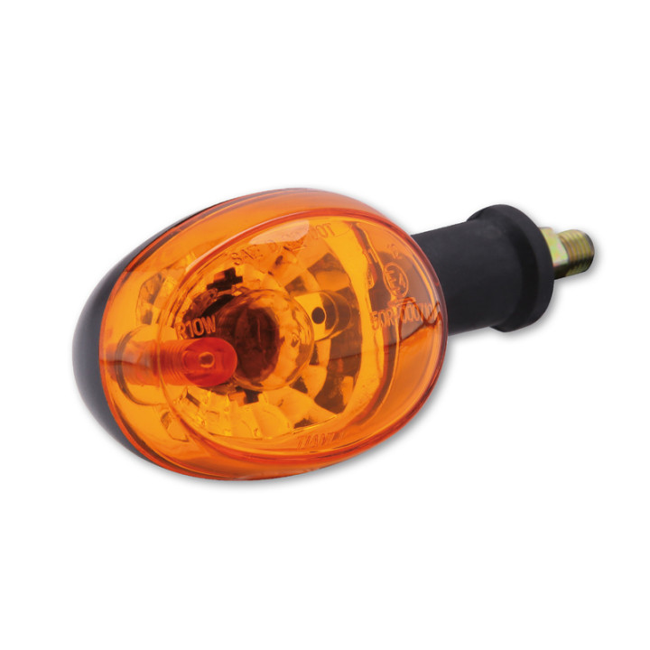 Clignotant Highsider smart homologué - verre orange - la paire