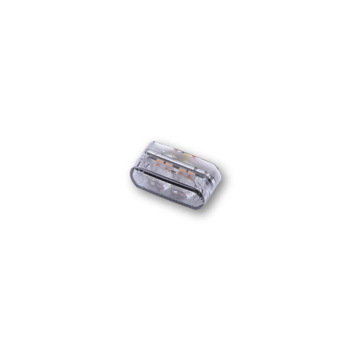 Feu arrière/clignotant Highsider smart Module 1 Pro 3en1 homologué - verre fumé - la paire