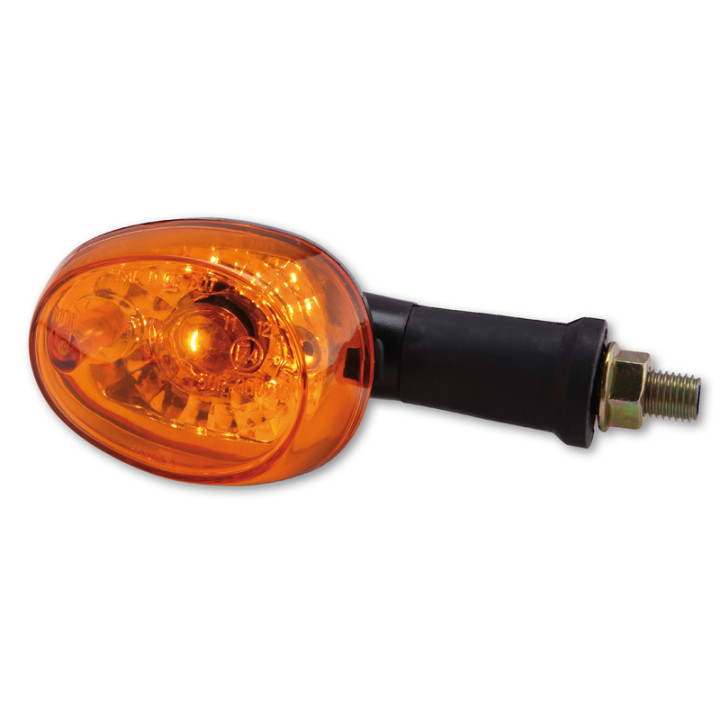 Clignotant Highsider smart homologué - verre orange - la paire