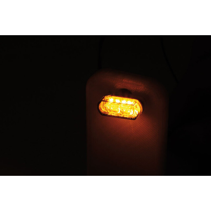 Feu arrière/clignotant Highsider smart Module 1 Pro 3en1 homologué - verre fumé - la paire