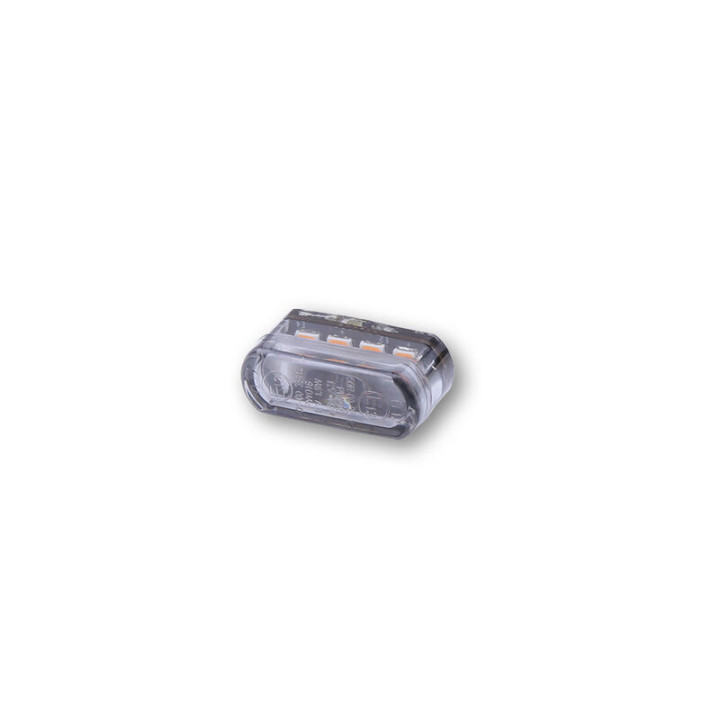 Feu arrière/clignotant Highsider smart Module 1 Pro 3en1 homologué - verre fumé - la paire