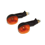 Clignotant Highsider smart Mini homologué - verre orange - la paire 202-221