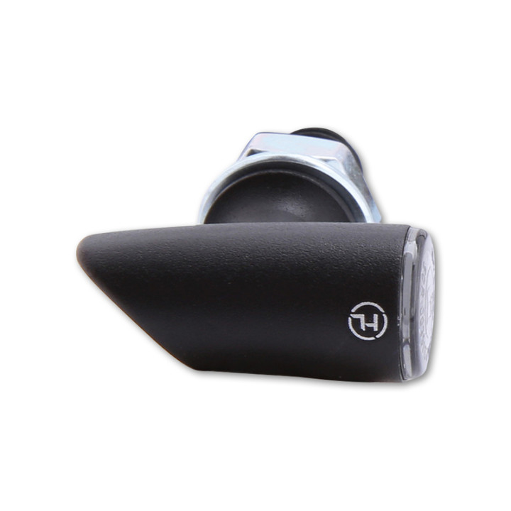 Feu arrière/clignotant LED Highsider pro Proton One 3en1 homologué - verre fumé - la paire