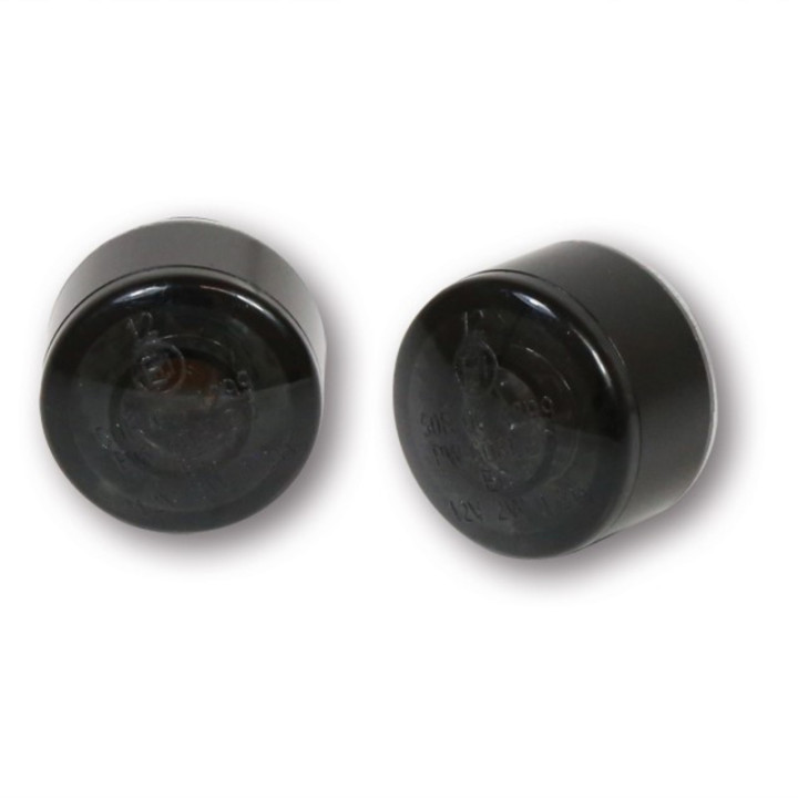 Feu arrière/clignotant LED Highsider pro Apollo 3en1 homologué - verre fumé - la paire