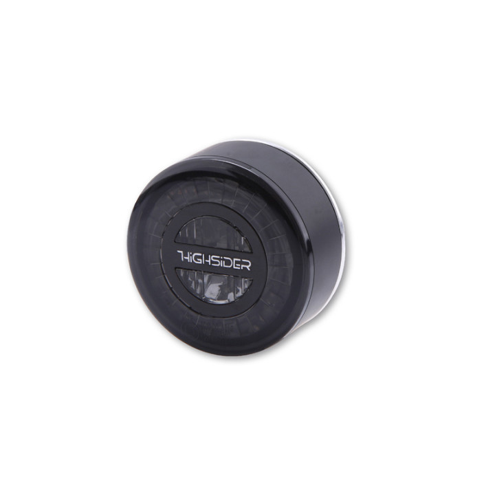 Feu arrière/clignotant LED Highsider pro Rocket Module 3en1 homologué - verre fumé - la paire