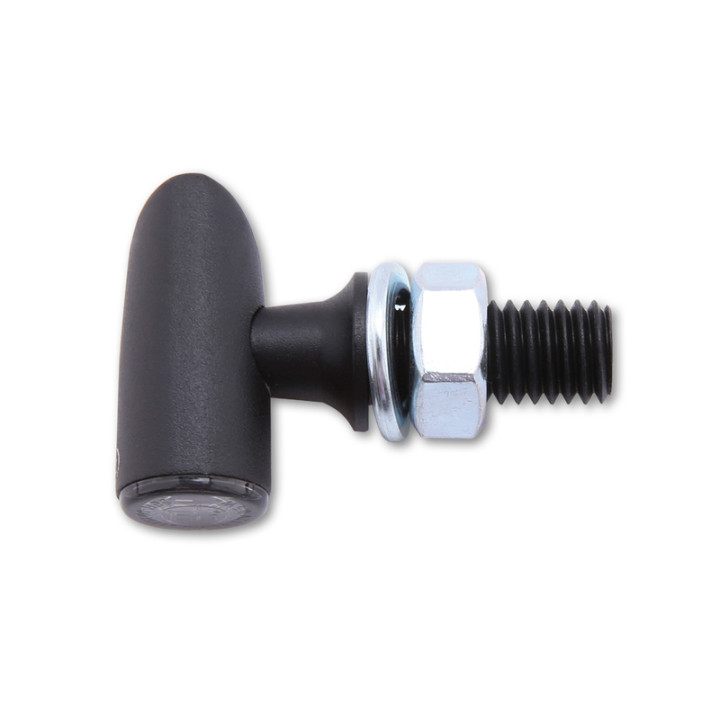 Feu arrière/clignotant LED Highsider pro Proton One 3en1 homologué - verre fumé - la paire